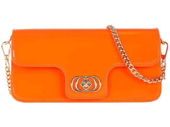 La Carrie kožna modna dizajnerska narandžasta torba od prirodne kože visokog kvaliteta